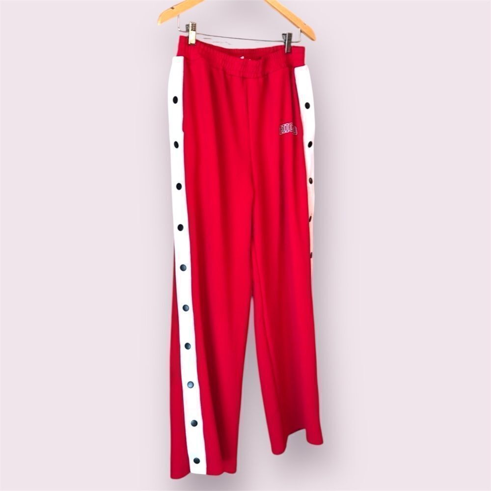 LAZY SUNDAY Side Snap Chicago Bulls Track Pants